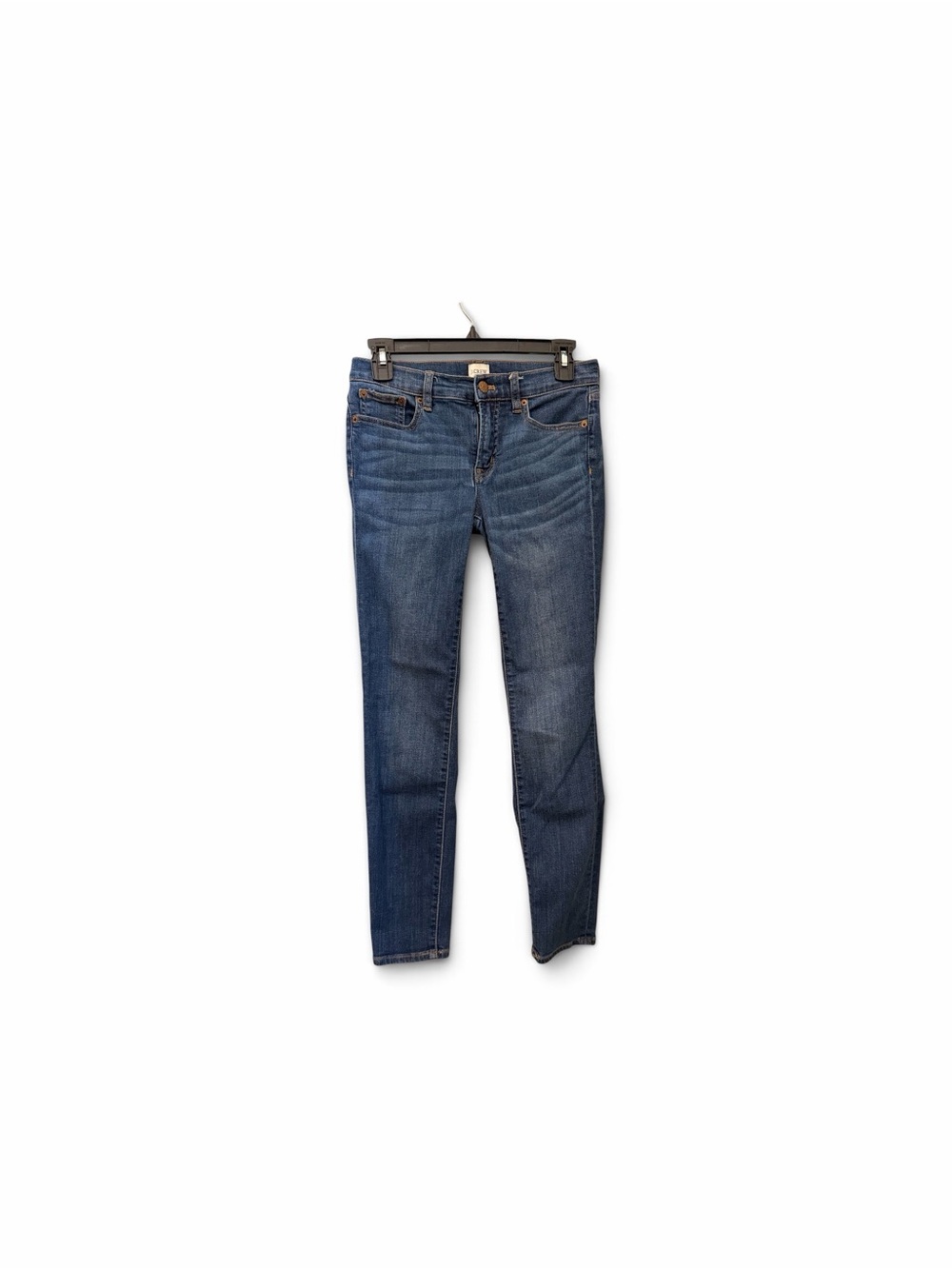 J. Crew Women’s Slim Stretch Skinny Jeans in Medium Blue Wash